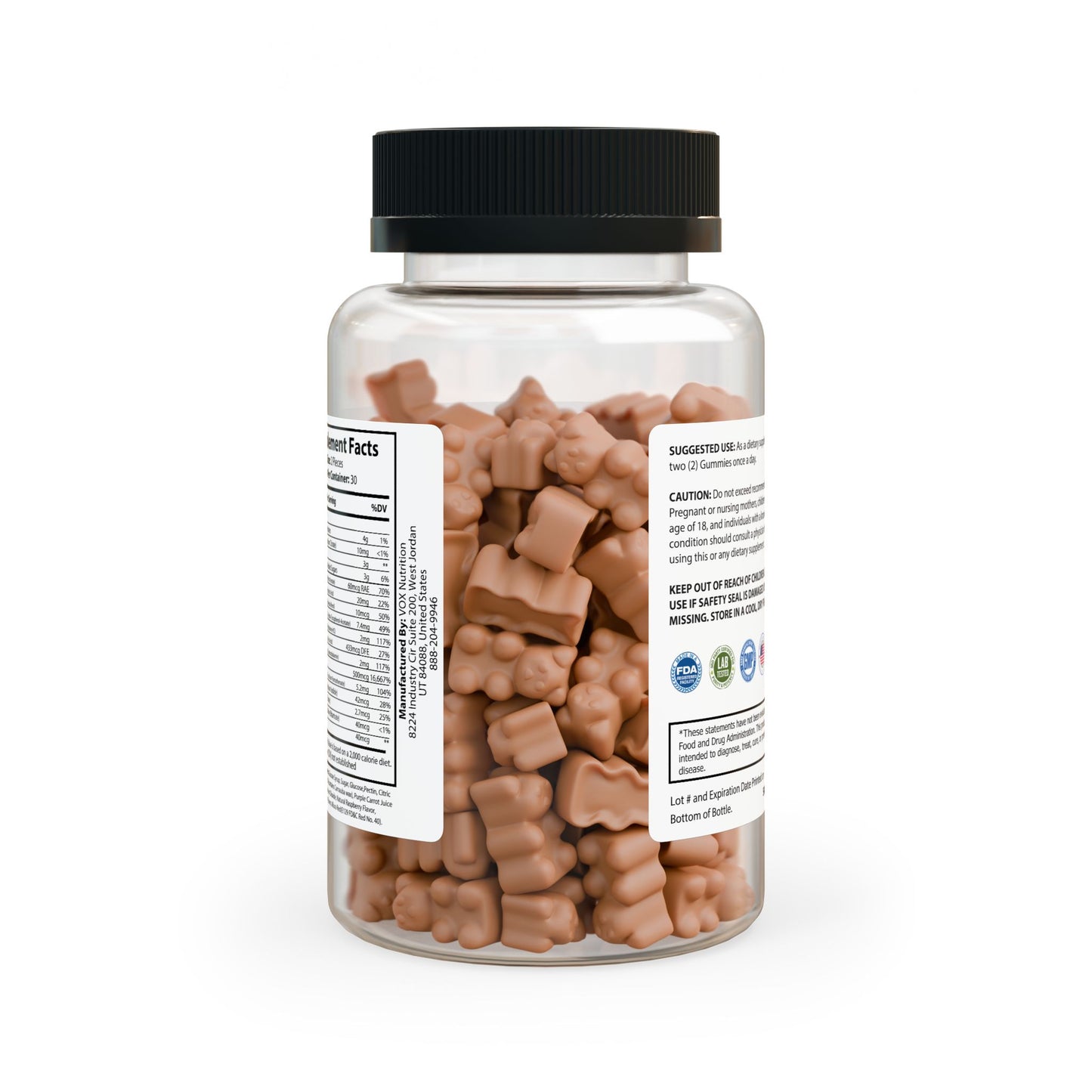 Lash , Brow & Hair Vitamin Gummies (60 Gummies)