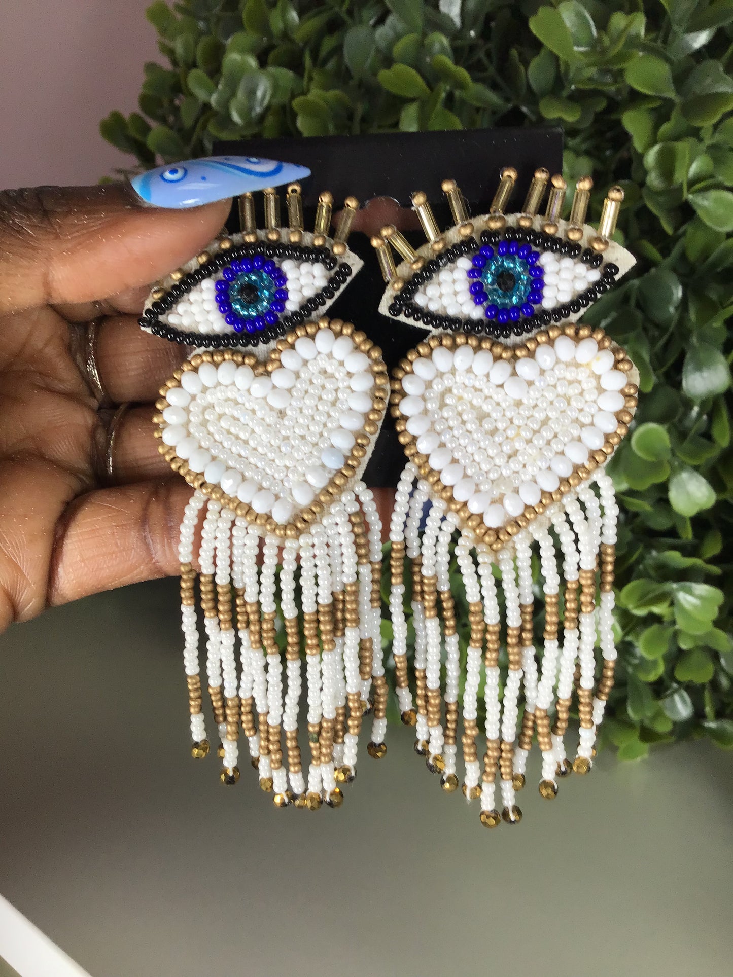 Native Evil Eye Earrings