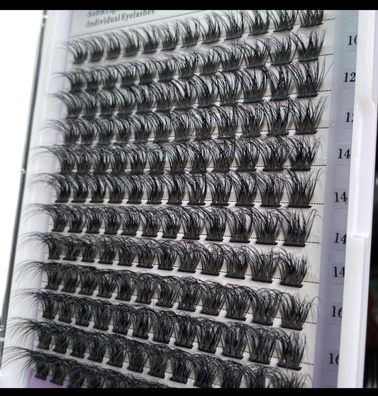 Quick Gem DIY Cluster Lashes