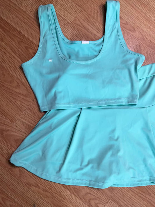 Gem Body Pretty Girly Tennis Skort Set